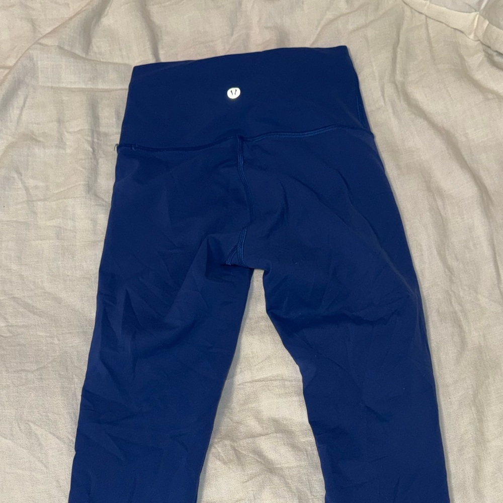 Royal blue lululemon leggings